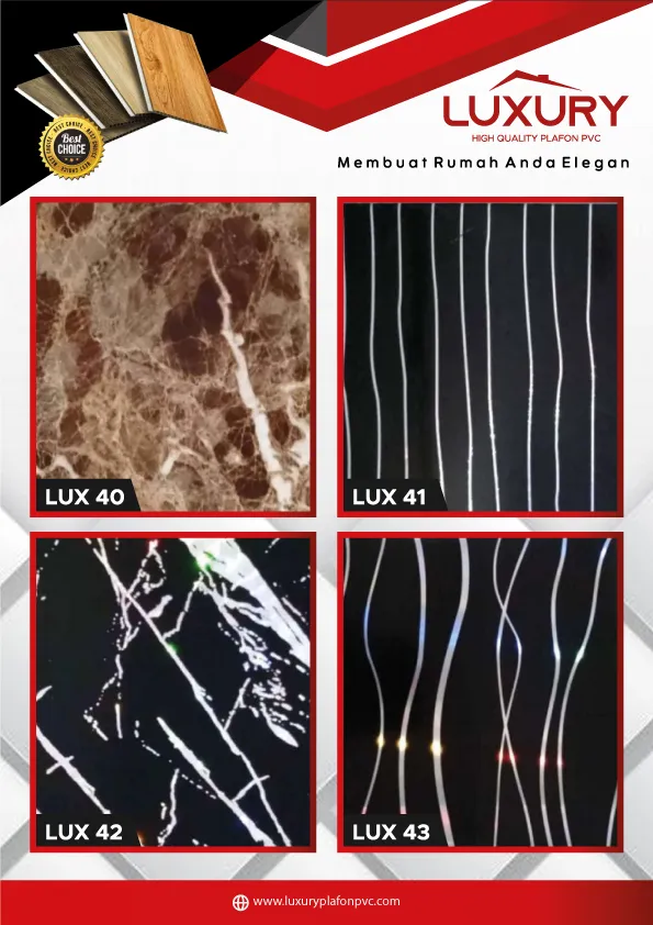 Luxury Plafon PVC (LUX 40 - LUX 43)